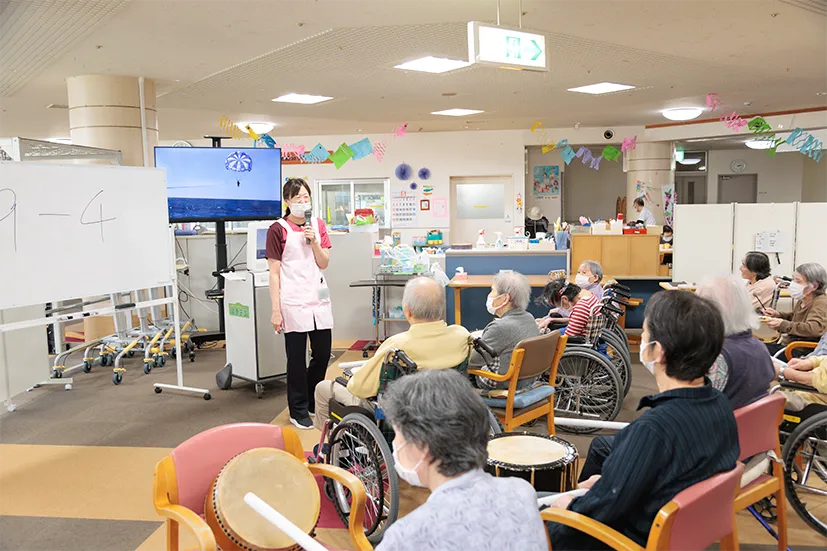 専門スタッフによるリハビリ